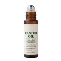 Huile de ricin pour le soin du cuir chevelu, roll-on, nourrit les racines des cheveux, améliore la densité des cheveux, revitalise le cuir chevelu, traitement roll-on à l'huile de ricin