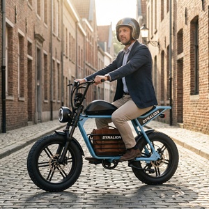 Bicicleta Eléctrica Todoterreno con Llantas Anchas para Todas las Estaciones, Batería de 48V 16Ah, Bicicleta Eléctrica Vintage Scrambler para Explorar la Playa y la Nieve - Product Image 3