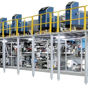 Nhà Máy Giá bé tã dây chuyền sản xuất dùng một lần băng vệ sinh và bé tã Máy làm - Product Image 2