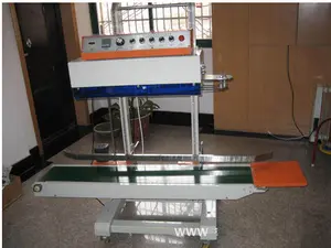 QLF-1680 Vertical Bag Sealer Machine Continuous Band Sealer Machine