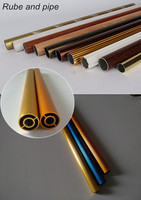 Perfiles de Extrusión de Aluminio Anodizado a Buen Precio, Perfil Circular de Aluminio para Letras de Canal, Tubo Redondo, Fabricante