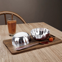Bol de service écologique en acier inoxydable pour la fête, bols à sauce, mini bols à mélanger pour la maison et l'hôtel