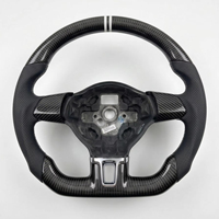 Volant sport en cuir et fibre de carbone pour Volkswagen Golf R Golf GTI MK4 Passat B5