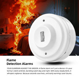 Détecteur de flamme UV conventionnel 360° avec alarme stroboscopique, en ABS, portée de <span class=keywords><strong>détection</strong></span> 30-50m, <span class=keywords><strong>installation</strong></span> facile pour systèmes d'alarme <span class=keywords><strong>incendie</strong></span> - Product Image 3