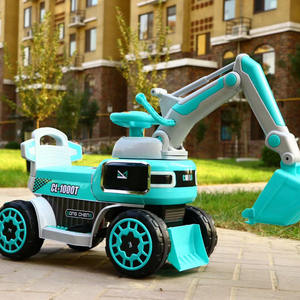 Excavadora <span class=keywords><strong>de</strong></span> Arena Eléctrica <span class=keywords><strong>para</strong></span> Niños <span class=keywords><strong>de</strong></span> 3 a 7 Años, <span class=keywords><strong>Juguete</strong></span> <span class=keywords><strong>de</strong></span> Coche Excavador con Batería - Product Image 4