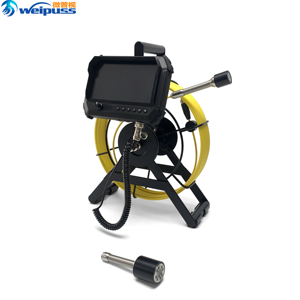 Tùy chỉnh 20m/30m/50m/100m ống kiểm tra máy ảnh HD 1080P 7 inch màn hình DVR cống công nghiệp nội soi hệ thống thoát nước máy ảnh - Product Image 1