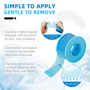 Bande adhésive en gel de silicone PU pour cils, autocollants respirants pour extensions de cils et patchs protecteurs pour les yeux, super confortables - Product Image 4