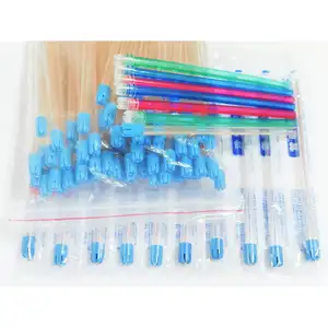Bendable and No-rebound Saliva Ejector Dental Consumables for 100psc/bag