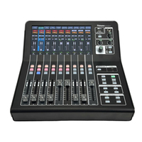 Mezclador Digital Thinuna MX-D20 II de 20 Canales con Pantalla Táctil de 10.1 Pulgadas, Compatible con Dante, Mezclador de Audio Profesional para Sonido en Vivo