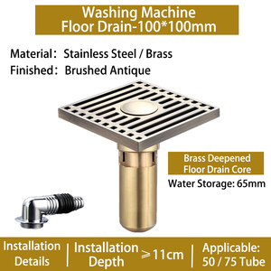 Drain <span class=keywords><strong>de</strong></span> sol <span class=keywords><strong>de</strong></span> douche carré moderne certifié crépine en métal oxydé <span class=keywords><strong>grille</strong></span> amovible graphique <span class=keywords><strong>insert</strong></span> <span class=keywords><strong>de</strong></span> carrelage <span class=keywords><strong>pour</strong></span> appartement salle <span class=keywords><strong>de</strong></span> bain - Product Image 6