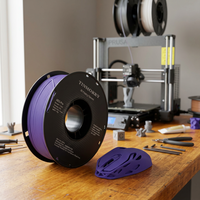 Filament d'imprimante 3D TINMORRY 1,75 mm, filament PETG écologique, PLA/ABS/PETG/ASA/TPU, 1 kg/rouleau, tiges en plastique ABS-PRO