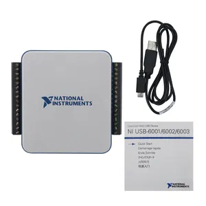 NI USB--6002 USB多功能DAQ数据采集卡，带8ai 16位2AO数字I/O Labview