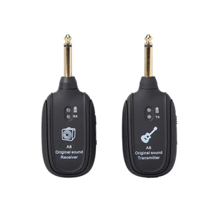ระบบส่งสัญญาณไร้สายสำหรับกีตาร์ไฟฟ้า A8 พร้อมตัวรับส่งสัญญาณในตัวแบบชาร์จไฟได้ - Product Image 2