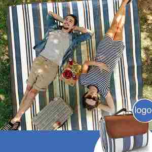 Extra <b>Large</b> Blanket Waterproof Sand Proof Foldable Outdoor Picnic <b>Mat</b> Dual Layer Beach Camping Travel Rug - Product Image 4