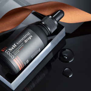 30% DHA Self Tanning Drops Pelembap Perawatan Kulit Losion Pencokelat Kulit Tanpa Sinar Matahari Minyak Pencokelat Kulit Cepat Label Pribadi - Product Image 4