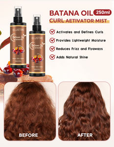 Spray <span class=keywords><strong>pour</strong></span> cheveux Curl de marque privée sans rinçage lissage à l'huile de batana brume soyante produits <span class=keywords><strong>pour</strong></span> cheveux bouclés spray <span class=keywords><strong>pour</strong></span> soins - Product Image 4