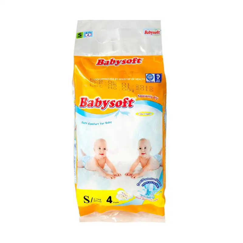 2022 New Breathable Degradable Disposable New Born Rejected Baby Nappies