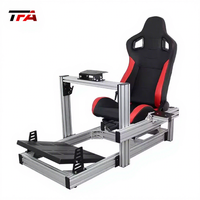 Base de cockpit de simulation de course avec simulateur de mouvement amélioré, support de course pour les conceptions de cockpit de simulation de course et de simulateur de course