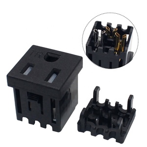 15A 125VAC TR cửa bảo vệ chúng tôi 3pin đồ nội thất Power Strip Trạm điện ổ cắm - Product Image 3