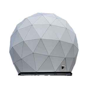 Radôme à cadre spatial en métal haute performance de 5m avec résistance au vent et protection contre la pluie/la neige pour les systèmes d'antennes de communication - Product Image 1