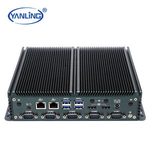 クアッドコアIntel N100産業用コンピュータ6 COMポート & M.2スロットFanless RS485組み込みPCオートメーション用在庫あり - Product Image 5