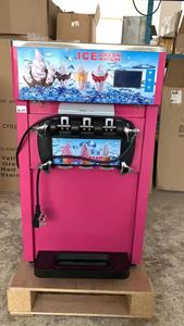 Máquina de helado de servicio suave con bomba América, máquina de aperitivos a puerta, helado de Yogurt americano, envío gratis - Product Image 3