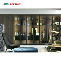 Armoire en verre trempé sur mesure de 6MM, nouveau Design, placard de Dressing, organisateur de rangement, qualité dans le cadre en aluminium,