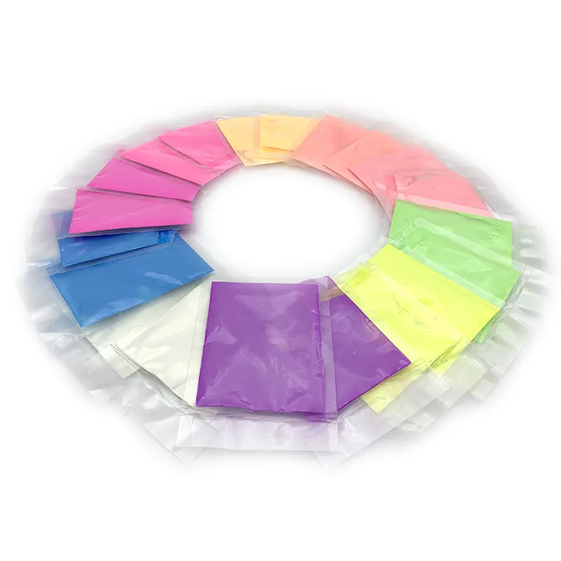 Luminous Glow Pigment Powder 12colors Fluorescent Powder Resin Color Pigment for Epoxy Resin Slime Paint