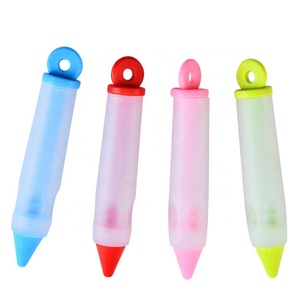 Cake DIY Decoration <b>Tool</b> <b>Silicone</b> Food Grade Writing Pen Cake Chocolate Decoration Pen - Product Image 2