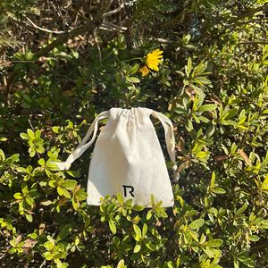 Custom Logo Printed Natural Cotton <b>Drawstring</b> <b>Pouch</b> Customized Gift Bags With Double Strings - Product Image 5