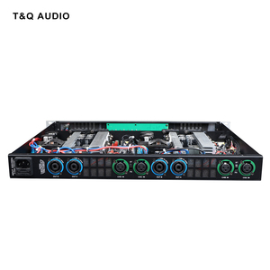 Amplificador Digital Profesional Clase <span class=keywords><strong>D</strong></span> de 4 Canales 4*350W Sistema de Sonido de Alta Potencia con Impedancia de 8 ohmios y Carcasa de Metal - Product Image 6