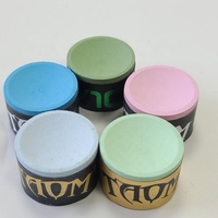 Taom Chalks dernier craies originales bleu/vert/jaune/rose/bleu clair craie de billard professionnelle accessoires de billard de haute qualité