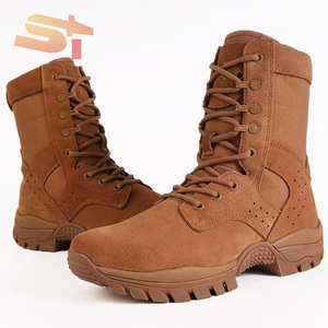 Nuevas <span class=keywords><strong>Botas</strong></span> Tácticas Marrones con Luces LED, <span class=keywords><strong>Botas</strong></span> de Entrenamiento Acolchadas y Cómodas, <span class=keywords><strong>Botas</strong></span> Especiales de Evaluación - Product Image 6