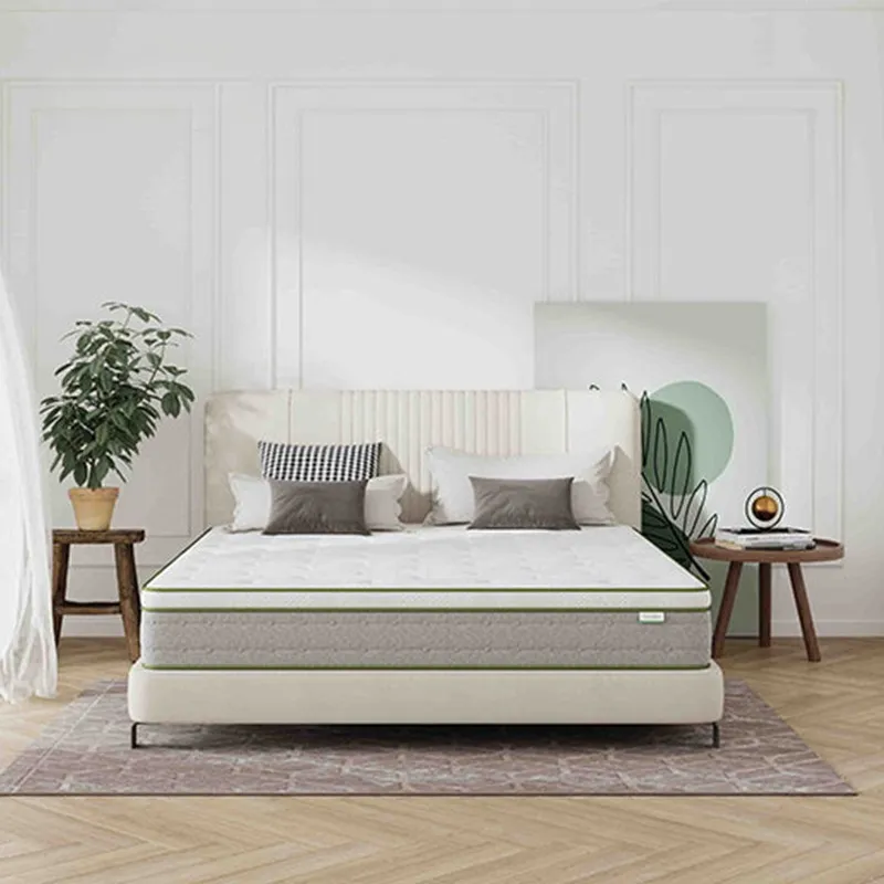 Matelas Ressorts 180x200 Matelas à ressorts souples confortable orthopédique de luxe enroulé avec boîte pour hôtel