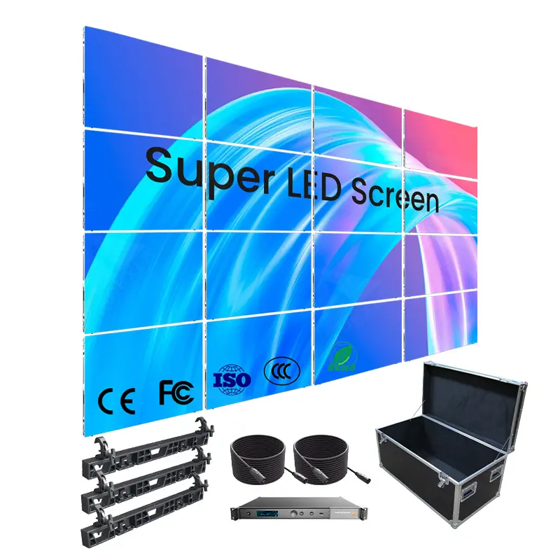 High Brightness Full Color Indoor Led Display Screen Variety Installation Methods Indoor Led Display Screen