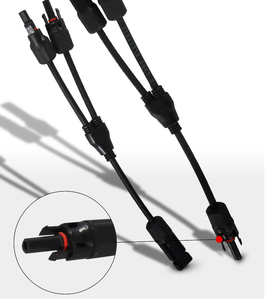 <span class=keywords><strong>Connecteur</strong></span> de branche solaire étanche pour l'extérieur <span class=keywords><strong>Y</strong></span> Type 2 à 1 <span class=keywords><strong>connecteur</strong></span> <span class=keywords><strong>MC4</strong></span> 30A 1000V DC pour adaptateur photovoltaïque de panneaux PV - Product Image 2