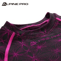 Ropa Interior Térmica para Esquí Alpine PRO, Transpirable y de Secado Rápido para Niñas, Conjunto sin Costuras, Poliéster/Nailon, Color Sólido