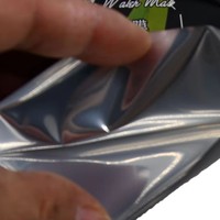 Sacs d'emballage personnalisables à trois soudures, en aluminium, pour masques hydratants, différentes tailles, usage cosmétique, impression en héliogravure