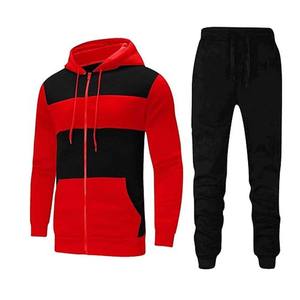 Trajes Deportivos de Invierno para Hombre, 2 Piezas, de Alta Calidad, Transpirables, Casuales, Sólidos, Personalizados, de Poliéster/Algodón, Último Modelo 2026 - Product Image 4
