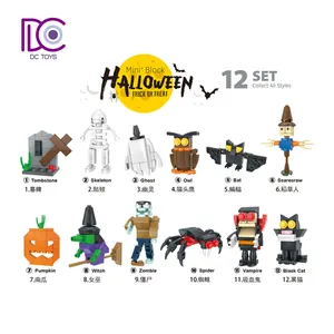 DC nuevo diseño mini bloques de construcción figuritas de Halloween ladrillos de construcción juguetes de recuerdo de fiesta coleccionables
