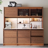 Meuble de cuisine modulaire autoportant moderne de grande capacité avec des caractéristiques écologiques et ignifuges pour les chambres d'appartement