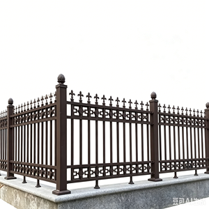 <span class=keywords><strong>Ringhiera</strong></span> Moderna Personalizzata in Alluminio per Balconi e Terrazze, Classica Recinzione Metallica per Ville e Giardini - Product Image 1