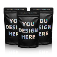 Sachet Doypack Personnalisé en Feuille avec Fermeture Éclair pour Aliments, Sacs Mylar Personnalisés en Gros