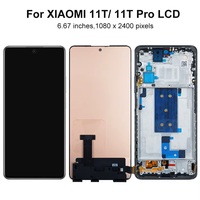 Écrans LCD de téléphone portable de haute qualité en gros pour Xiaomi 11T Pro 2107113SG, écran tactile de remplacement.