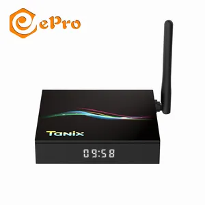 Tanix Tx66 rk3566 4G 32G Android 11 TV Box rochchip rk3566 B-T 2.4G + 5g kép Wifi ODM OEM thông minh phương tiện truyền thông máy nghe nhạc cho kỹ thuật số biển