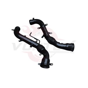 Sistema de Escape Vortex Pie Cut Blue Titanium X-Pipe con Downpipe para McLaren MP4-12C 650S 3.8T BiTurbo V8, Kit de Tuning Deportivo de Competición - Product Image 4