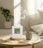 Diffuseur d'huiles essentielles intelligent sans eau, contrôlé par application, portable, mural, pour usage commercial et domestique