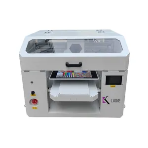 China supplier Automatic LED flatbed uv 3360 model printer for phone case cylinder meaterials
