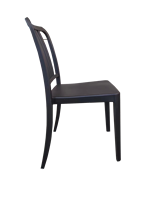 Dîner de cafétéria Chaise en plastique de salle à manger de nouveau design pour événement et fête