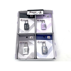 Hot Bán Kẽm Hợp Kim Kết Hợp Khóa An Toàn ABS 3 Chữ Số Mini Khóa Du Lịch Hành Lý Mã Số Ổ Khóa - Product Image 3